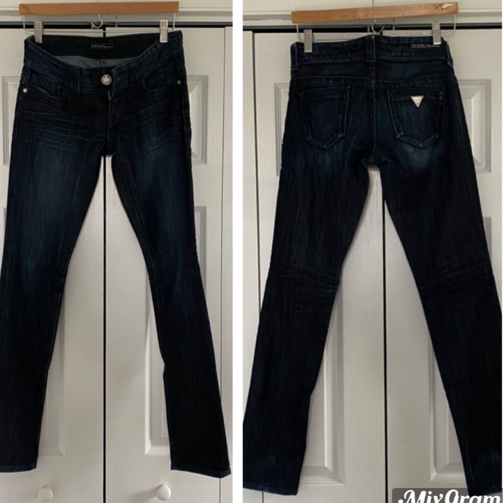 Guess jeans with Swarovski crystals